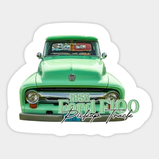 1956 Ford F100 Pickup Truck Sticker